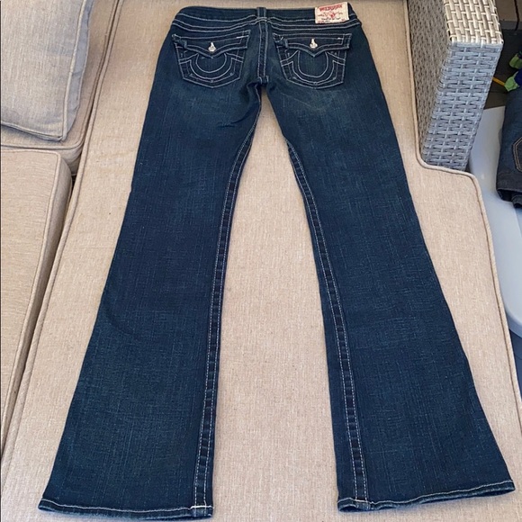 True Religion Becky size 28 jeans rhinestone - Picture 5 of 8